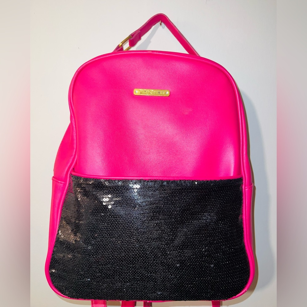 Juicy Couture Hot Pink Backpack Purse💖